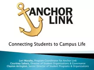 Connecting Students to Campus Life