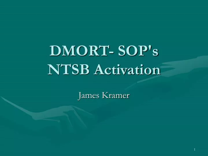 dmort sop s ntsb activation