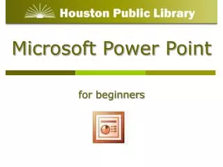 Microsoft Power Point