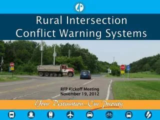 Rural Intersection Conflict Warning Systems