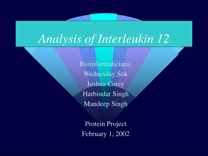 analysis of interleukin 12
