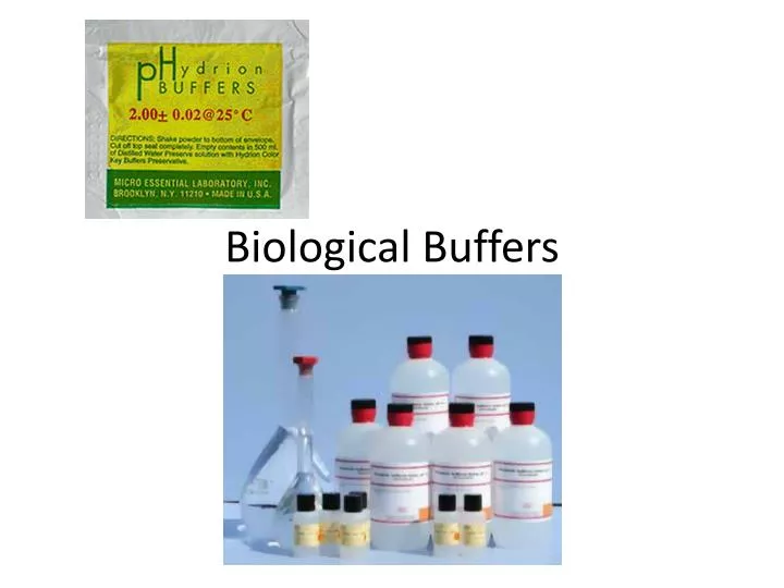 biological buffers