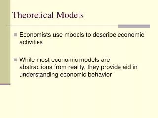 theoretical models