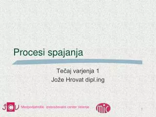 procesi spajanja