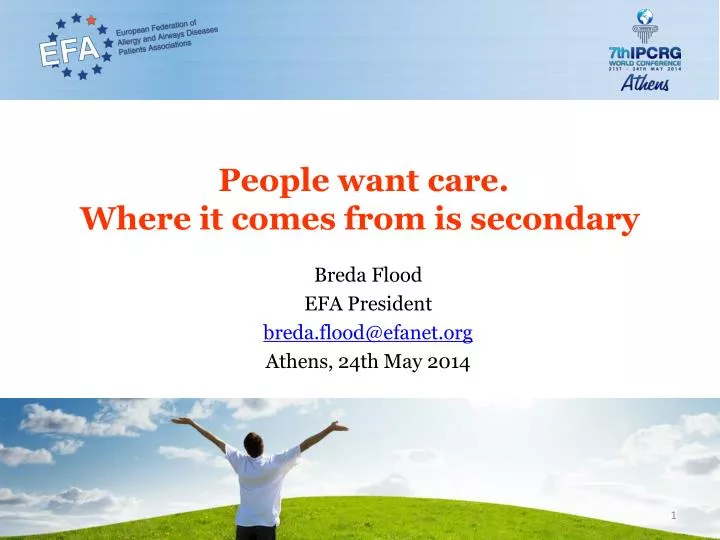 people want care where it comes from is secondary
