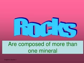 Rocks