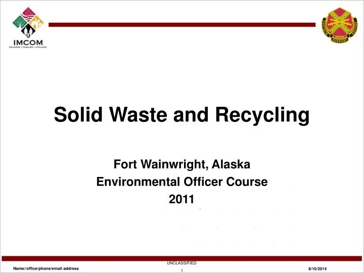 solid waste and recycling