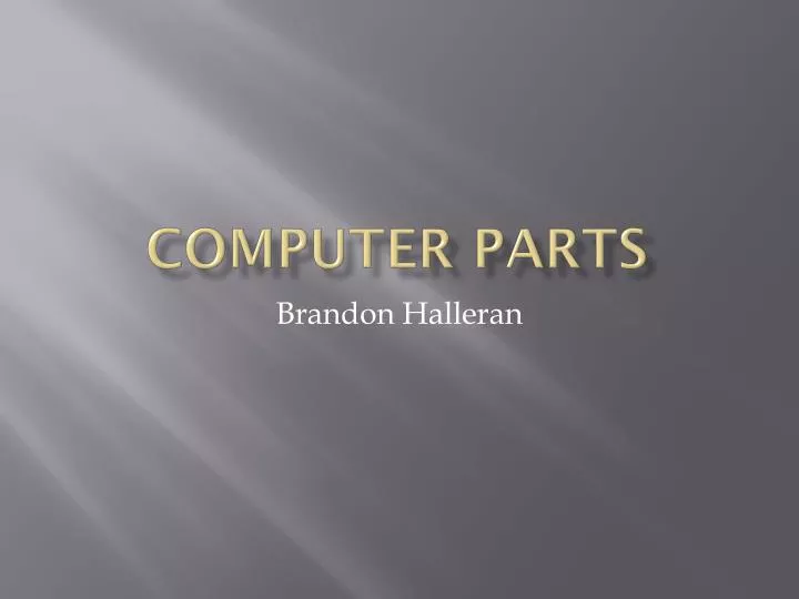computer parts