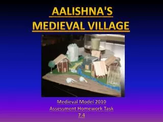 Aalishna's Medieval village