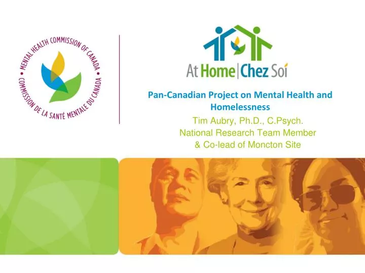 pan canadian project on mental health and homelessness