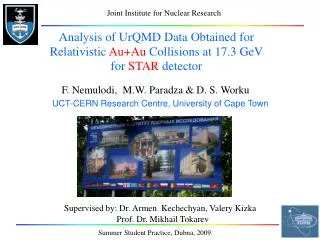 Analysis of UrQMD Data Obtained for Relativistic Au+Au Collisions at 17.3 GeV