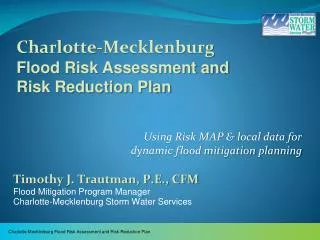 Using Risk MAP &amp; local data for dynamic flood mitigation planning