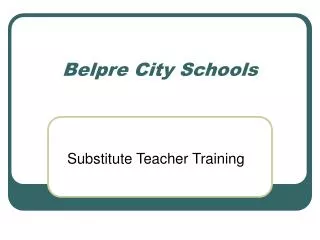 Belpre City Schools