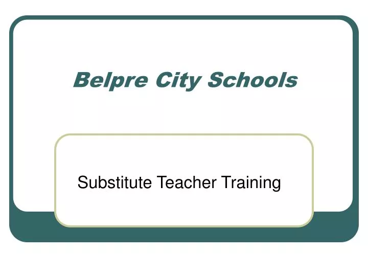 belpre city schools