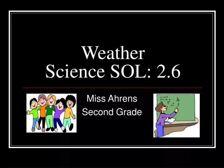 weather science sol 2 6