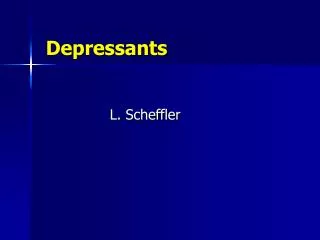 depressants