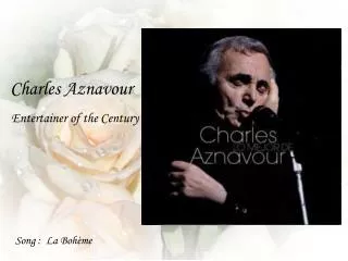 Charles Aznavour