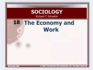 SOCIOLOGY Richard T. Schaefer