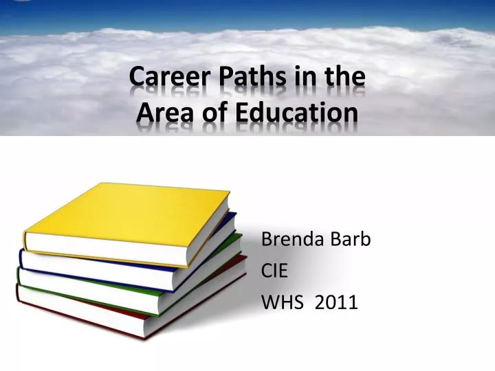 career paths in the area of education