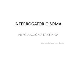 interrogatorio soma