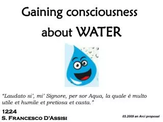 about WATER