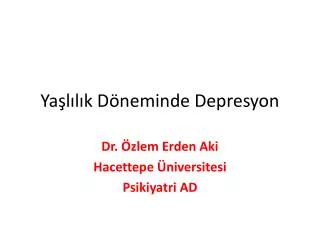 ya l l k d neminde depresyon
