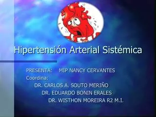 hipertensi n arterial sist mica
