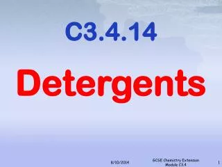 C3.4.14 Detergents