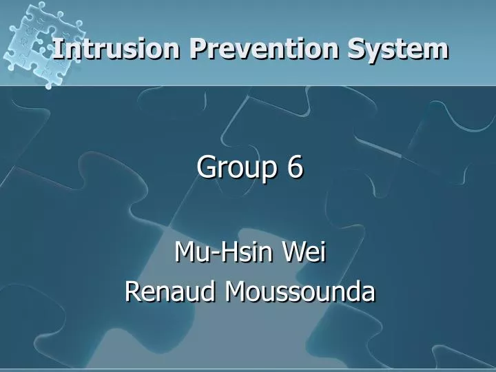 intrusion prevention system