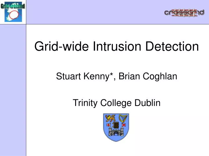 grid wide intrusion detection