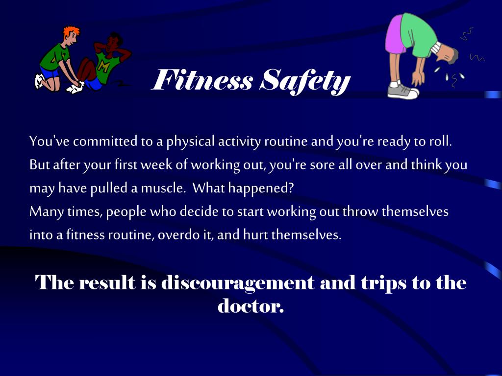 PPT - Fitness Safety PowerPoint Presentation, free download - ID:3106805