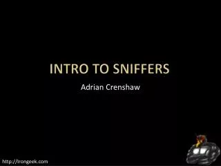 Intro To Sniffers