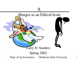 9. Hunger as an Ethical Issue