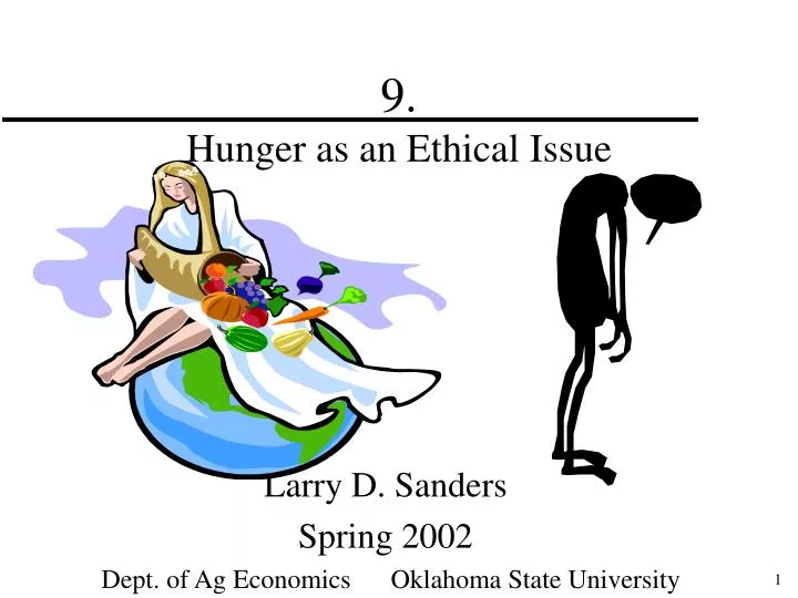 9 hunger as an ethical issue