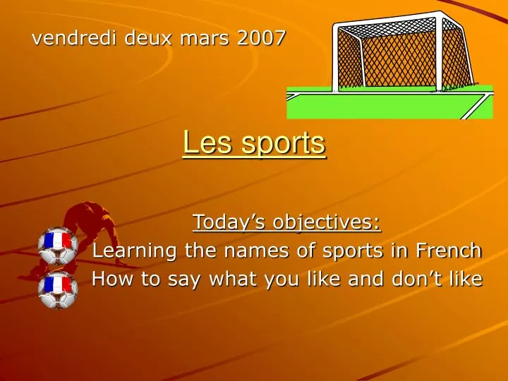 les sports