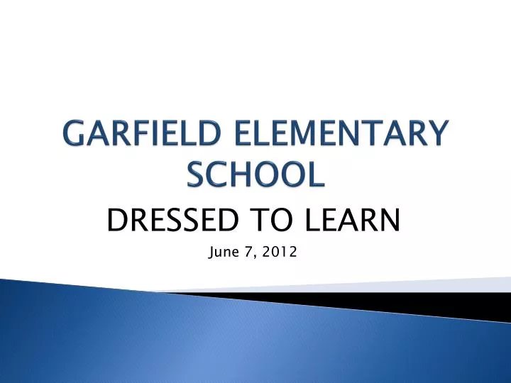 garfield elementary school