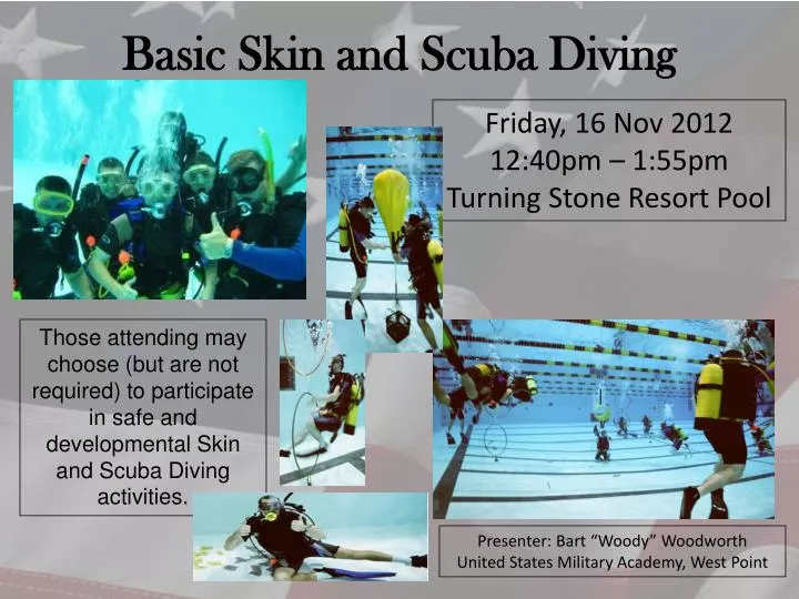 basic skin and scuba diving