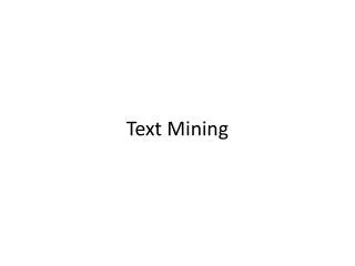 text mining