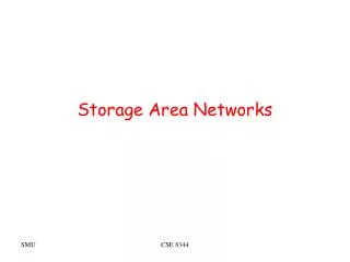 Storage Area Networks