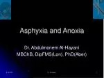 Asphyxia and Anoxia - slide 1