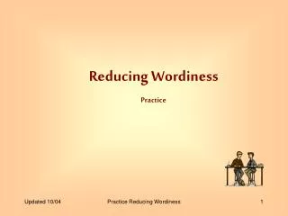 Reducing Wordiness Practice