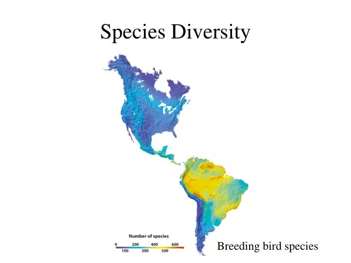 species diversity