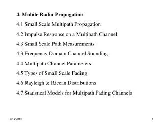 4. mobile radio propagation