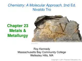 Chapter 23 Metals &amp; Metallurgy