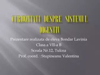 curiozitati despre sistemul digestiv