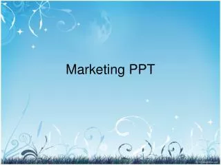 Marketing PPT