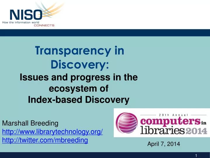 transparency in discovery