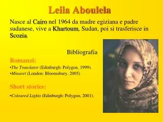 Leila Aboulela