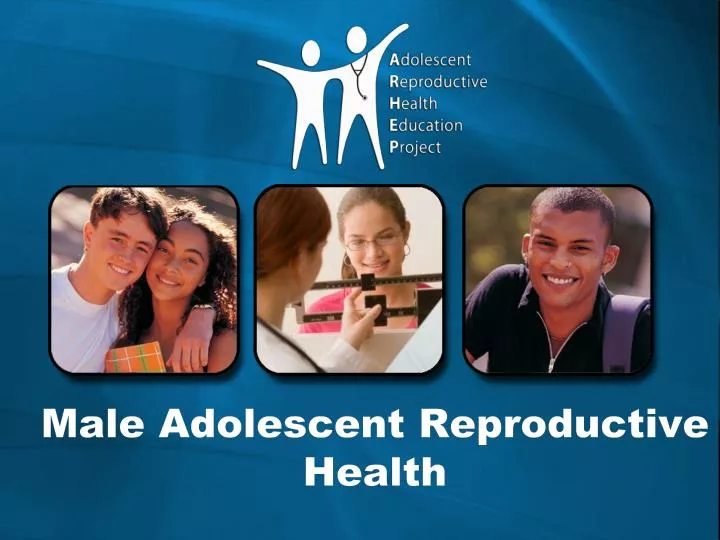 male adolescent reproductive health