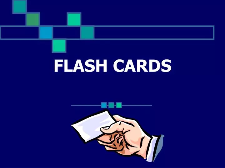 flash cards